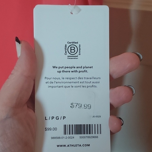 Athleta Infinity Exercise Dress in Coral Petal - Picture 8 of 16